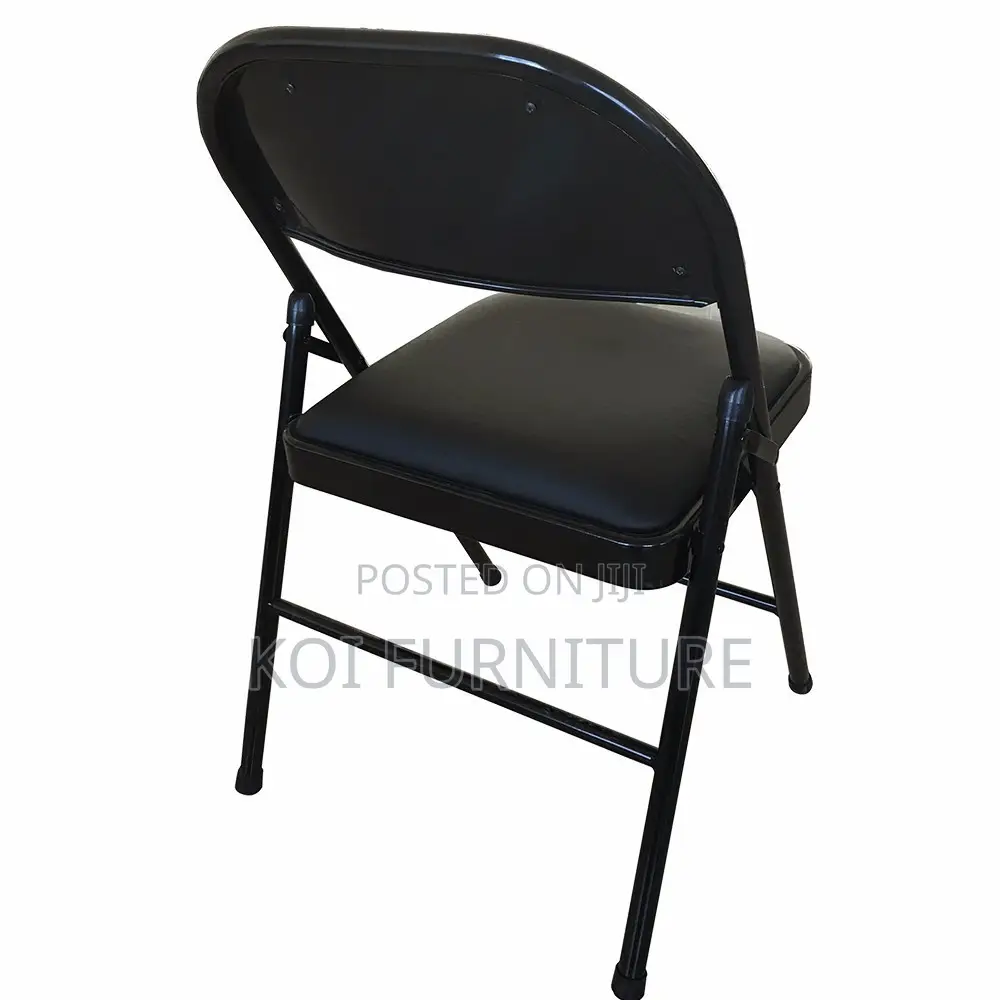Office Chair : Padded Metal Office Folding Chair