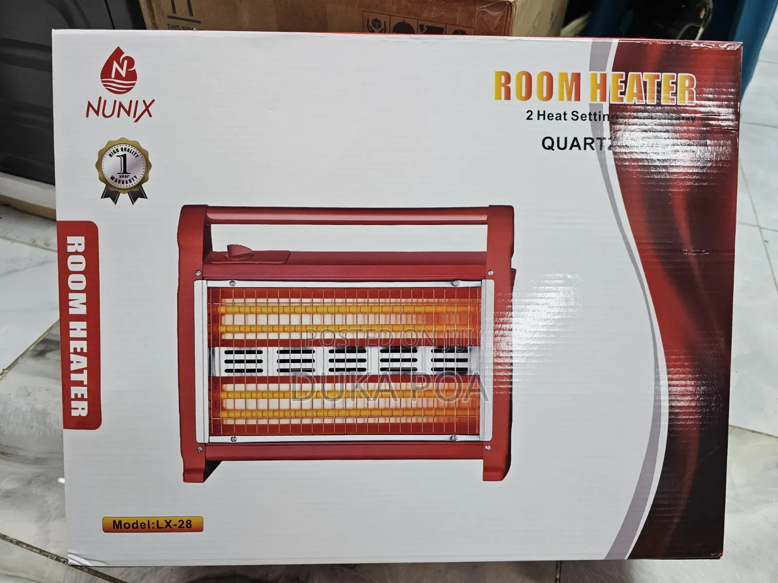 Room Heater Nunix Quartz Heater