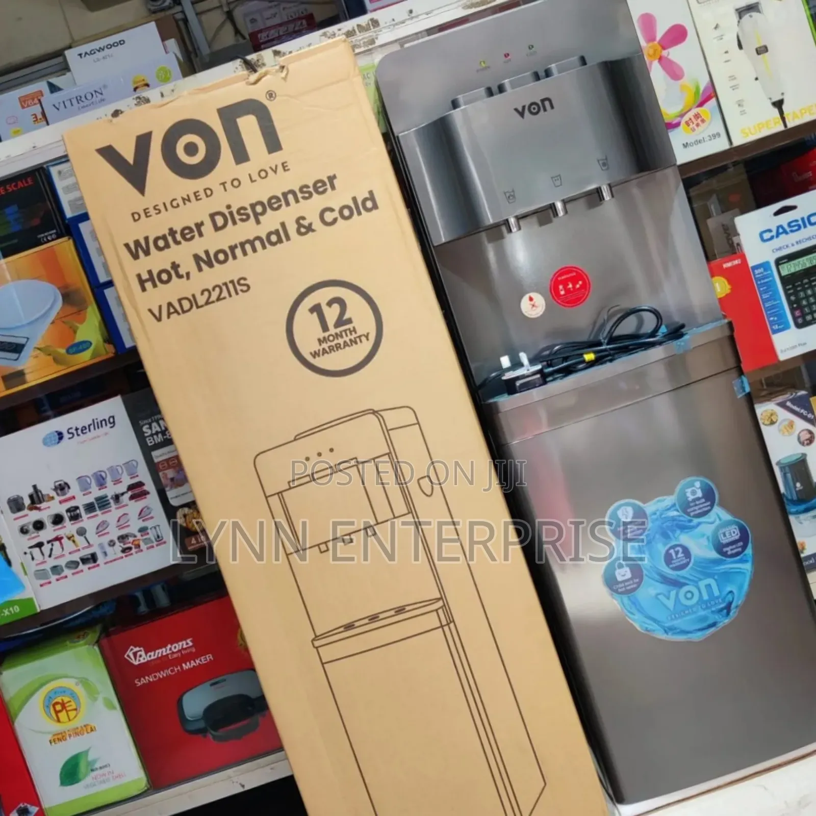 *Von Dispenser Hot, Normal and Cold 2211s (Dark Gray)