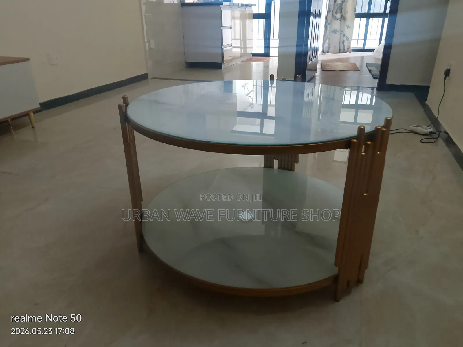 Top Glass Round Coffee Tables