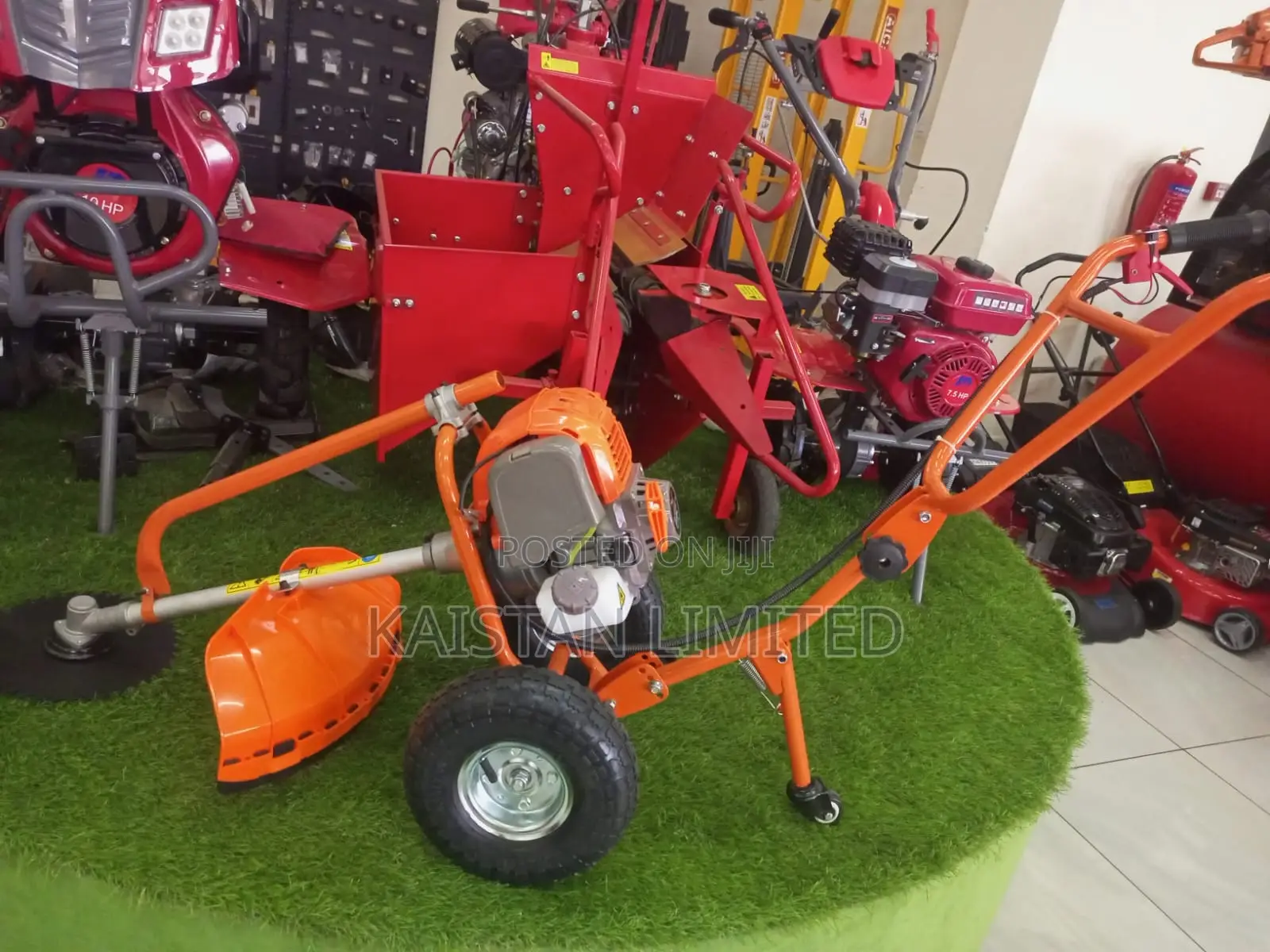 Hawk King Heavy Duty 139cc 4-stroke Walk-behind Wheel Brush Cutter
