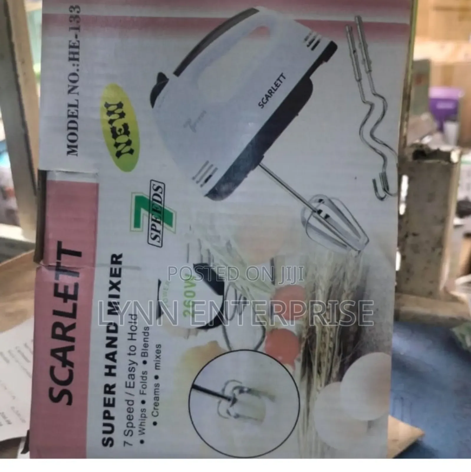 Scarlet Handmixer Now Restocked