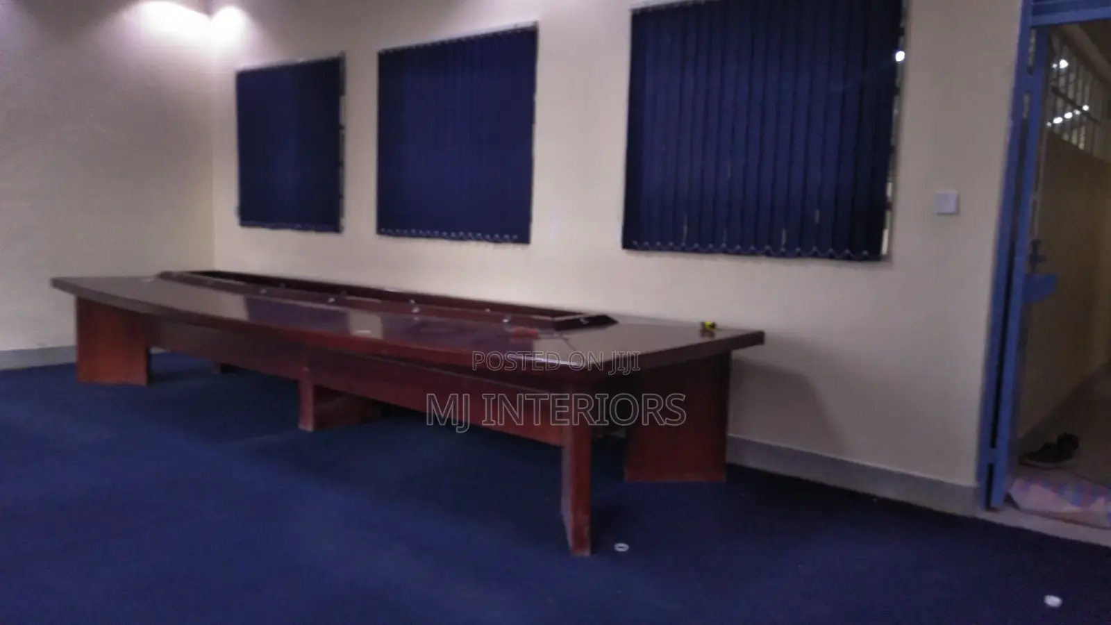 Quality Blue Wall to Wall Carpet for Office Boardroom Floors