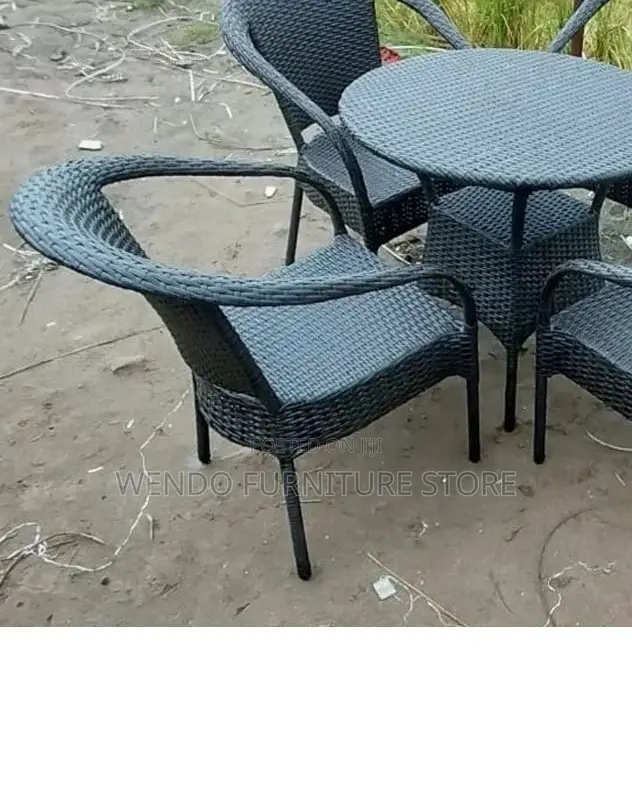 Dining Set; Four Seaters Garden and Balcony Dining Set