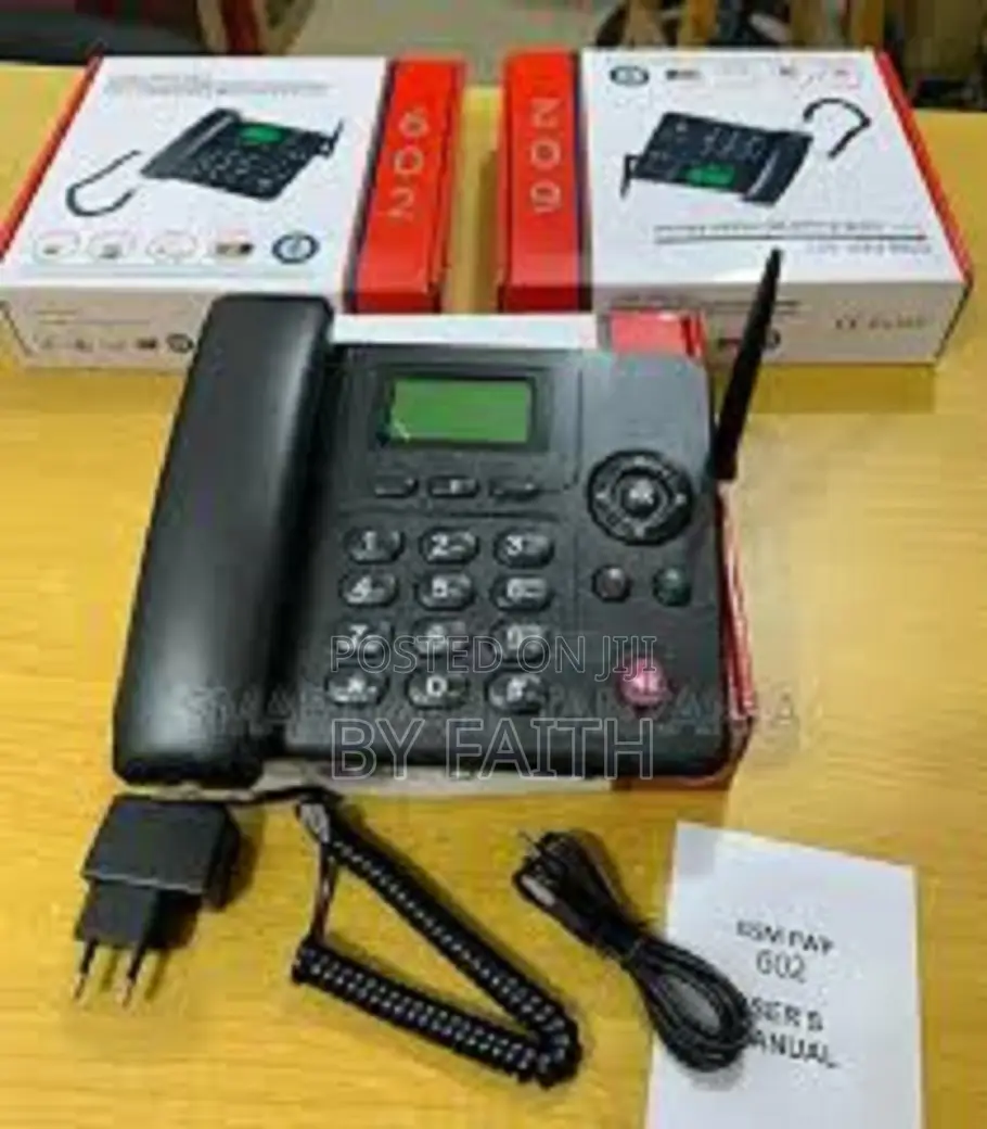 Awesome GSM Fixed Landline Desktop Phone 6588