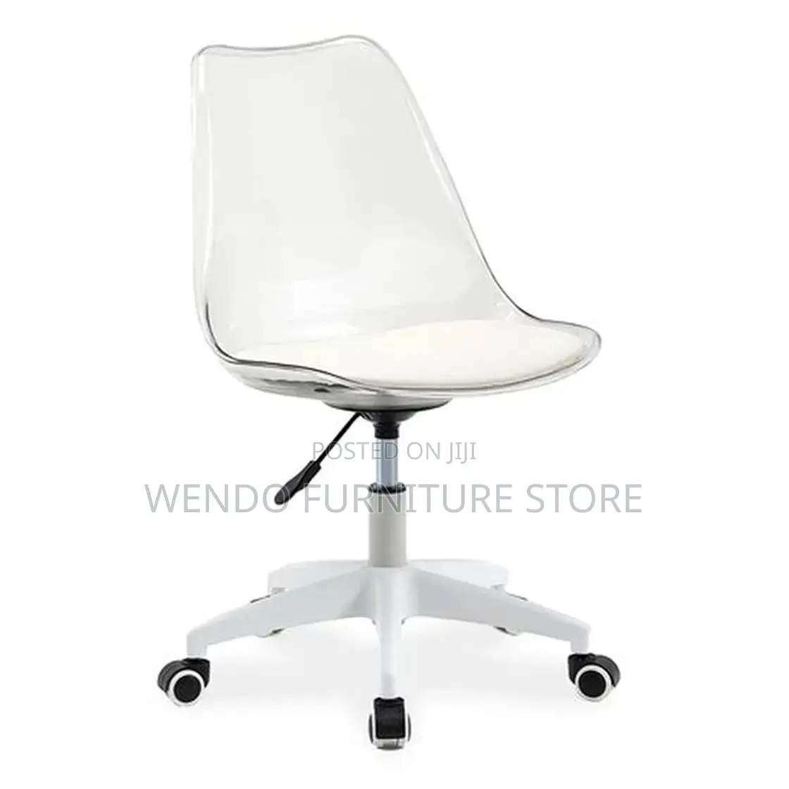 Dining Chairs; Clear View Swivel Dining Chairs