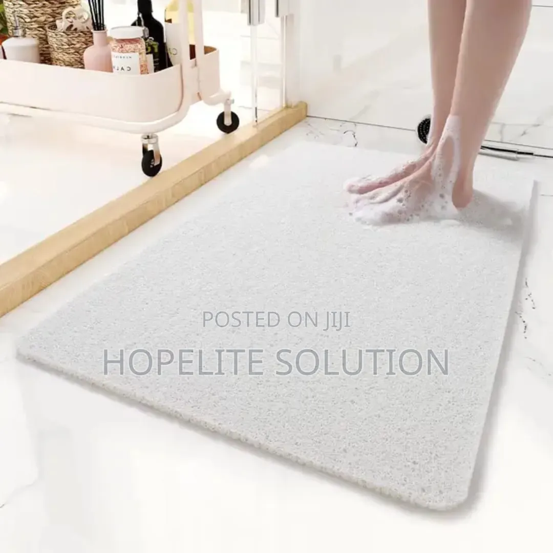 Loofah Bath Mat With Drainage