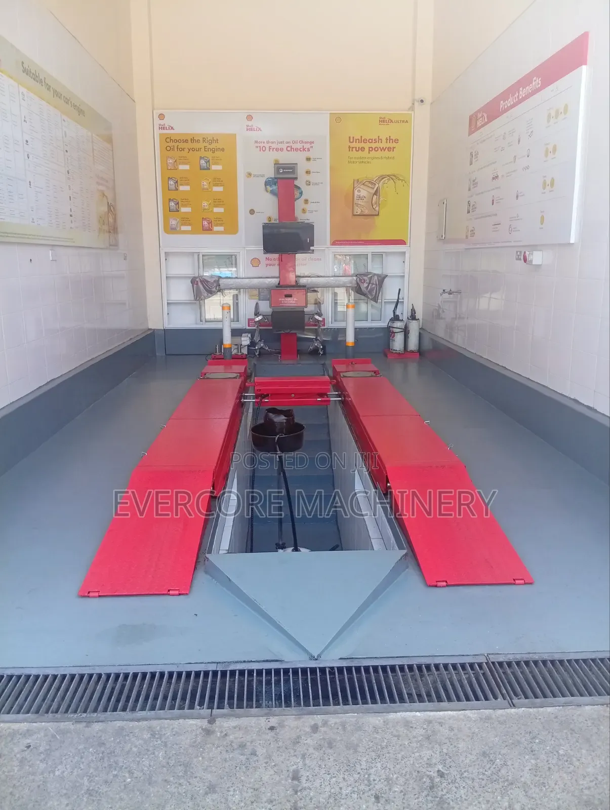 Commercial Vehicle Service Centre Wheel Alignment And Pit Rack Lift