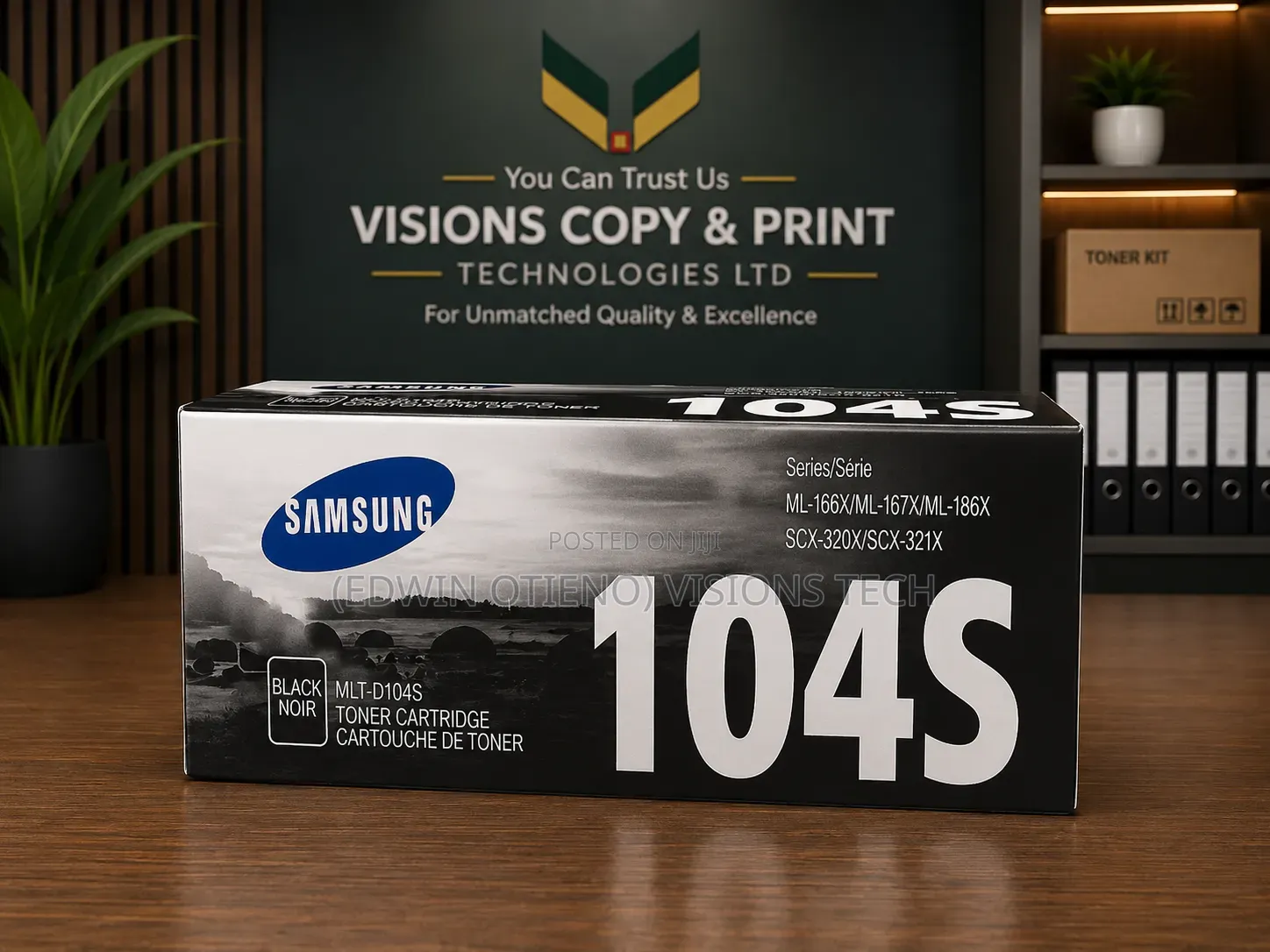 Samsung MLT-D104s Black Toner Cartridge for Laser Printers