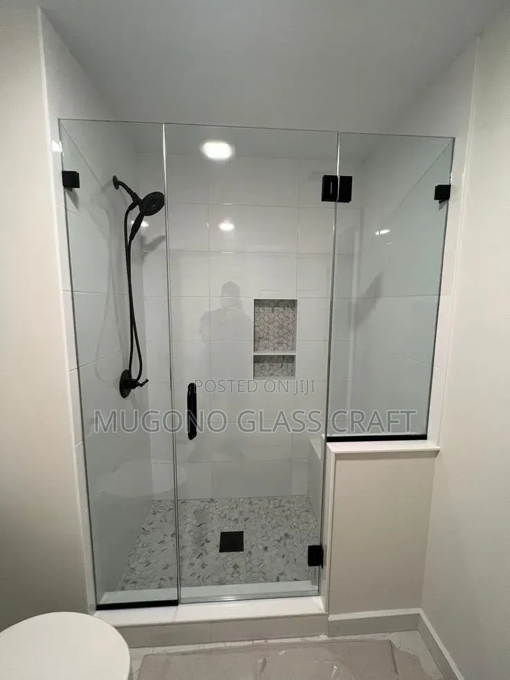 Sleek Glass Shower Enclosure