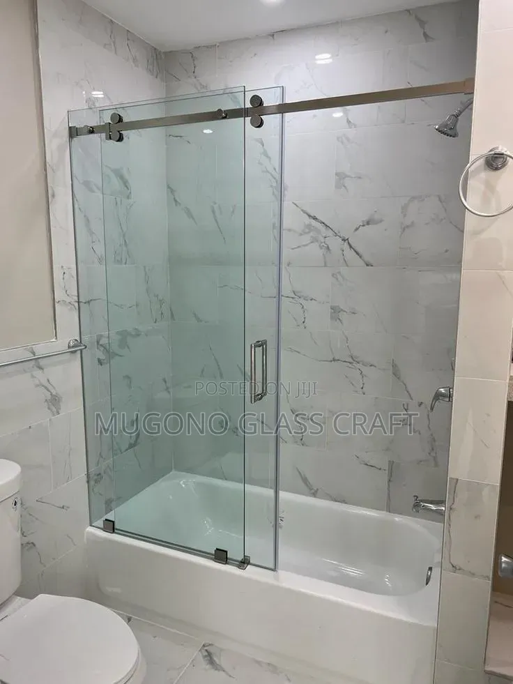 Bypass Frameless Shower Cubicle