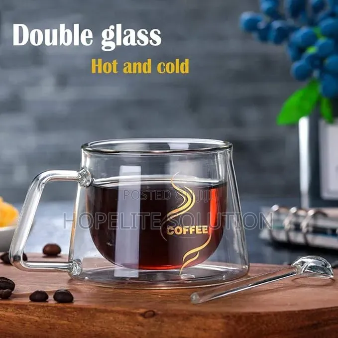 180ml Double Wall Crystal Clear Acrylic Cup