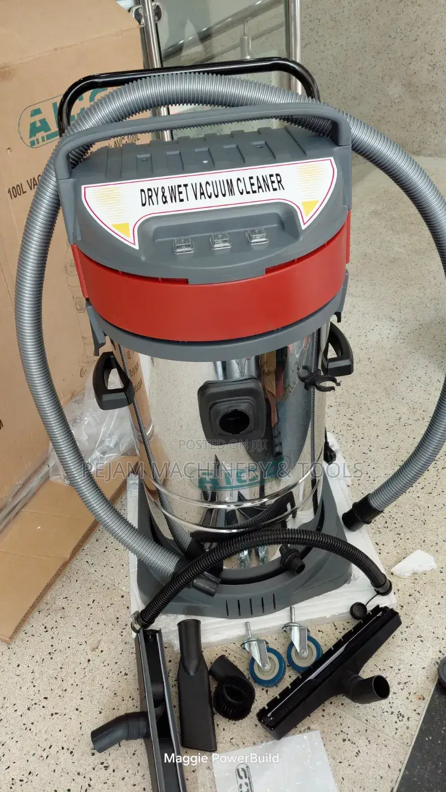 100l Aico Wet and Dry Vacuum Cleaner Commercial Cleaner