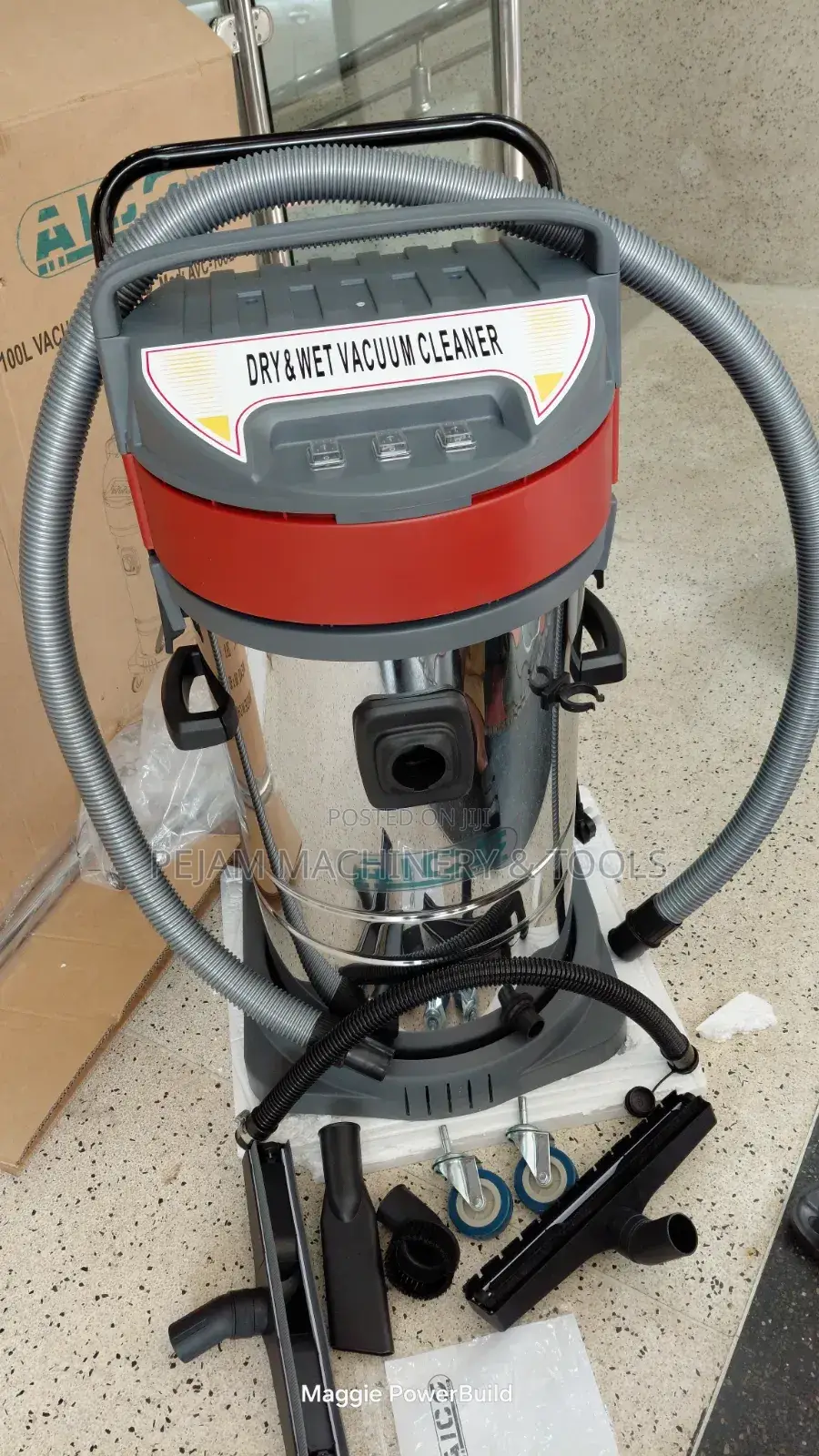 100l Aico Wet and Dry Vacuum Cleaner Commercial Cleaner