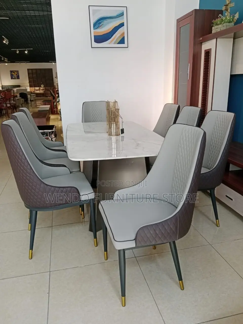 Dining Chairs; Leather Home Quality Dining Chairs
