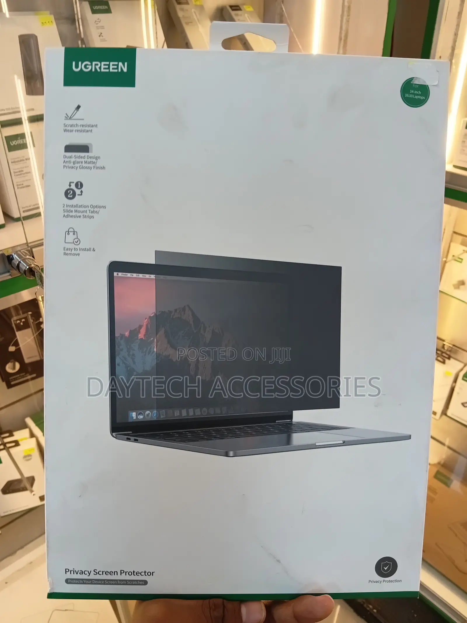 Ugreen Detachable Privacy Screen Protector for Laptop 14-Inch.