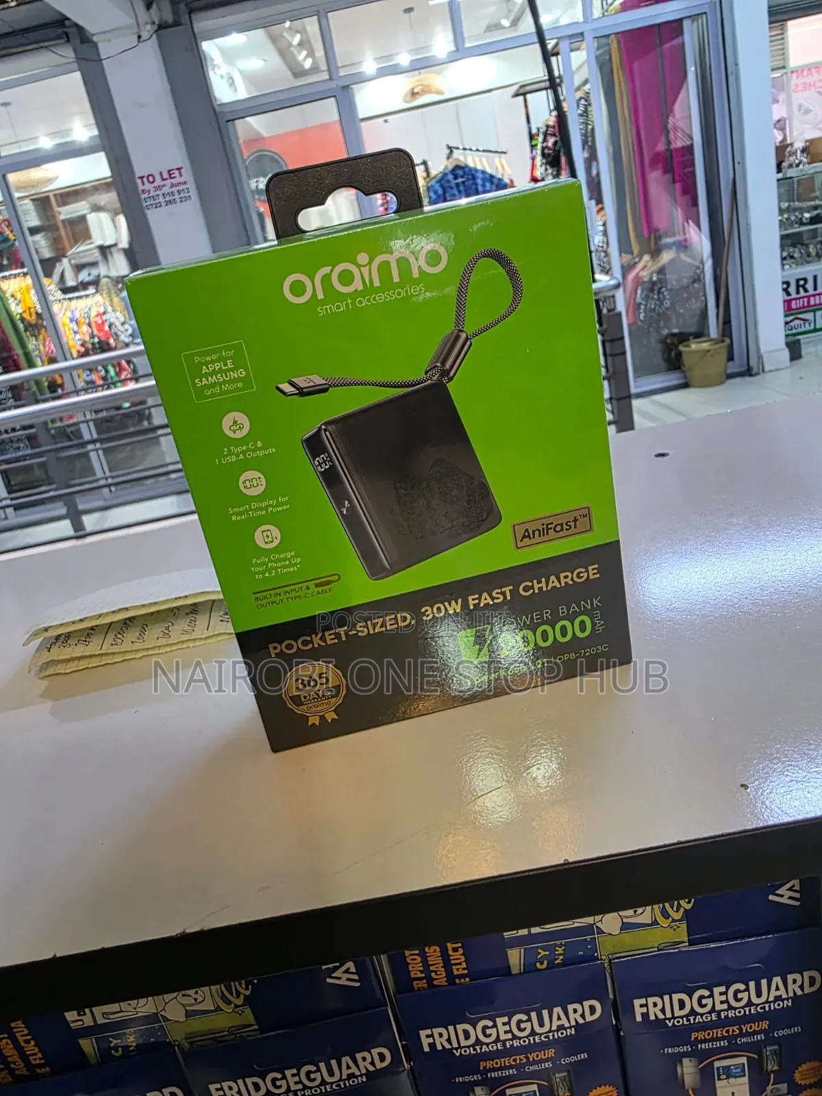 Oraimo Powernova L21 20000mah Power Bank