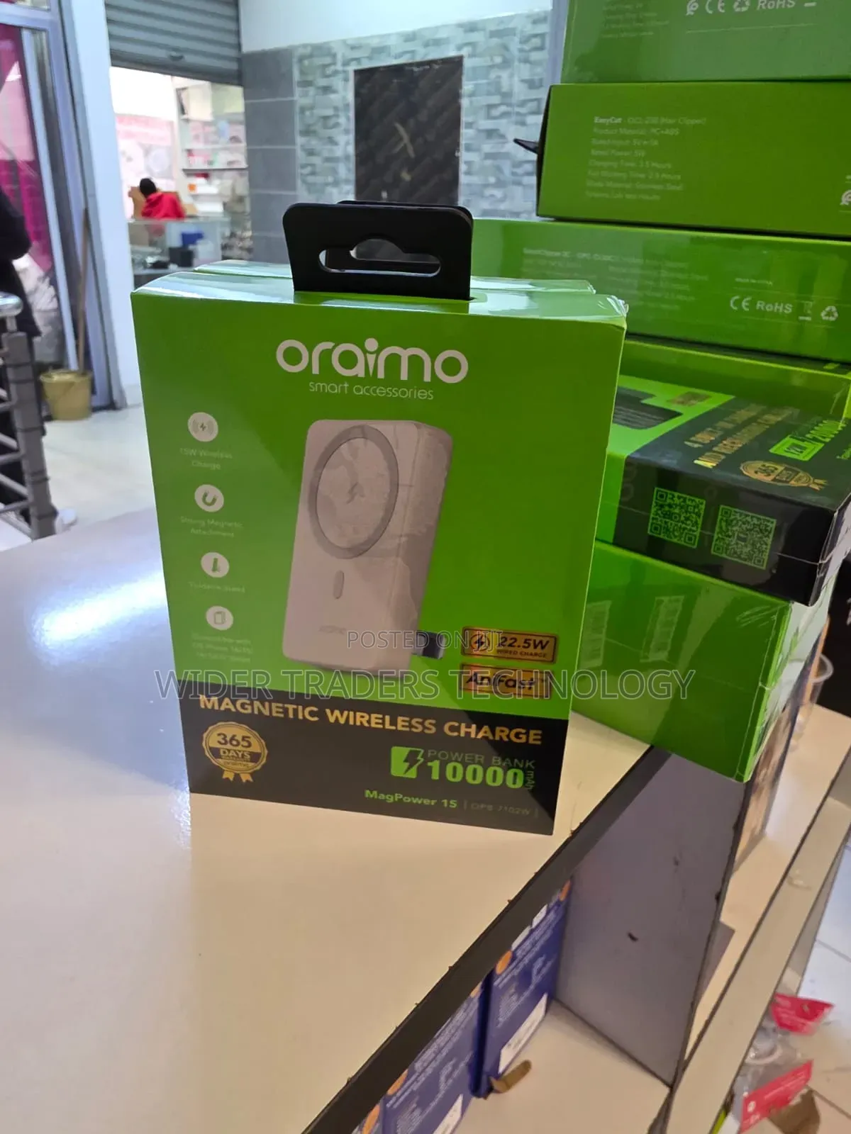 Oraimo Powerbank 10000mah Magpower 15 (Opb 7102w