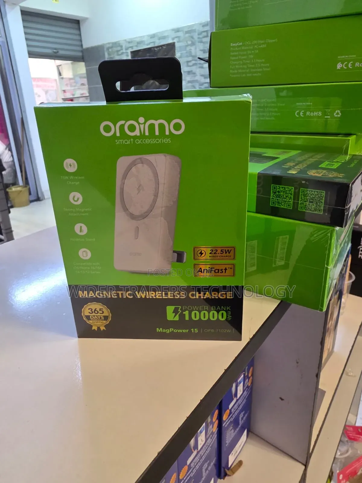 Oraimo Powerbank 10000mah Magpower 15 (Opb 7102w