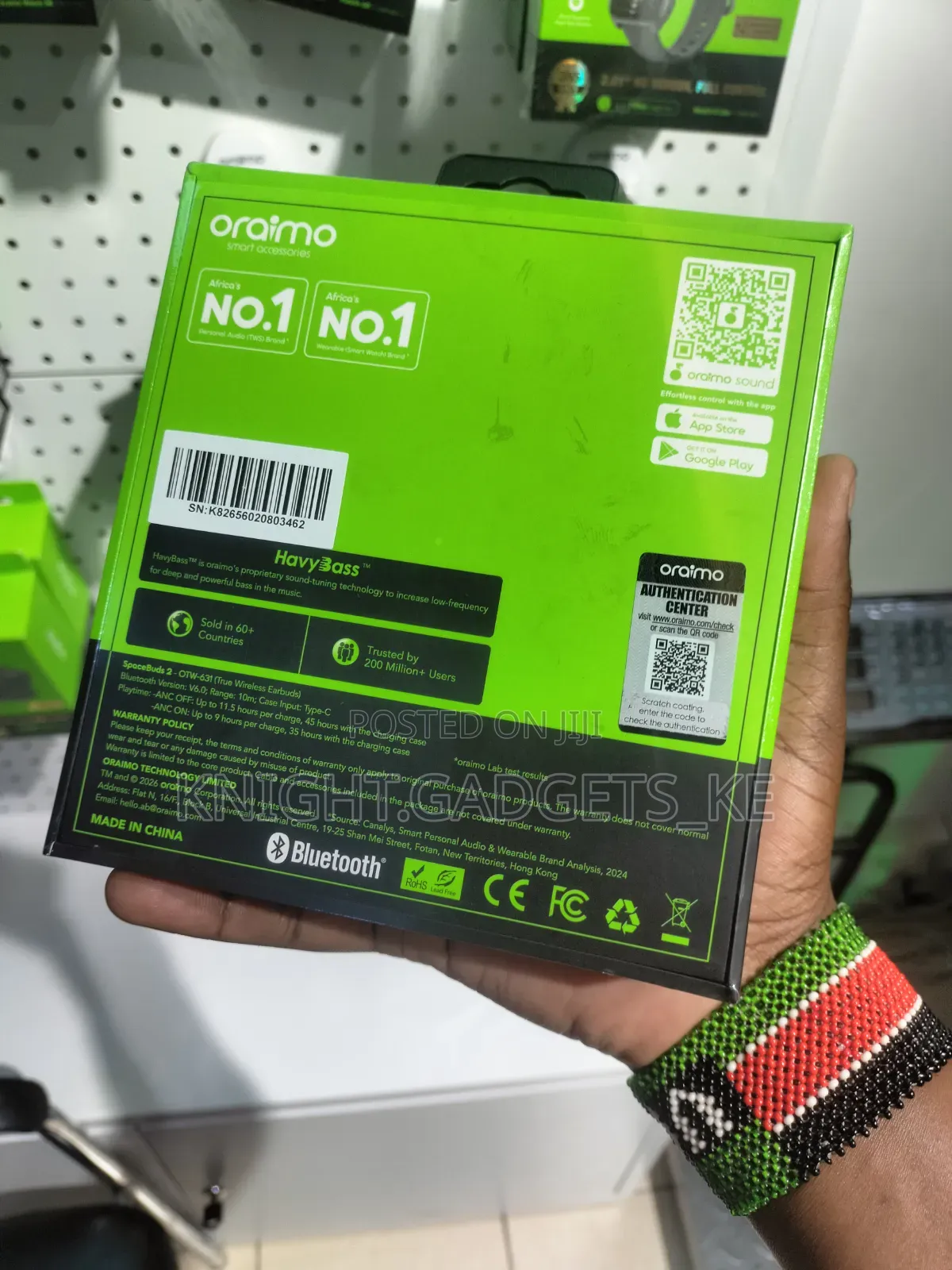 Brand New Oraimo Spacebuds 2 ✓