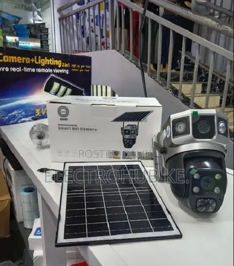 4g Outdoor V380 Solar PTZ Camera Wireless Surveillance System