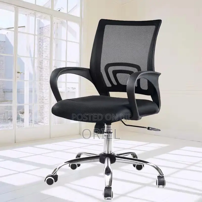 Office Chair Adjustable Swivel Mesh Mid-back Office Chair