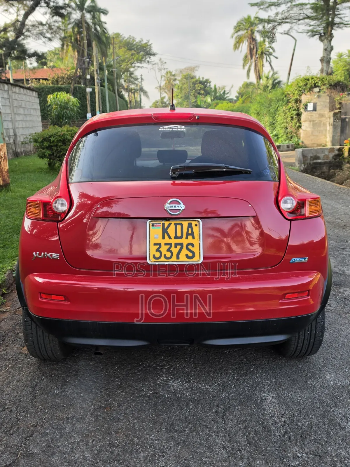 Nissan Juke 2013 Red
