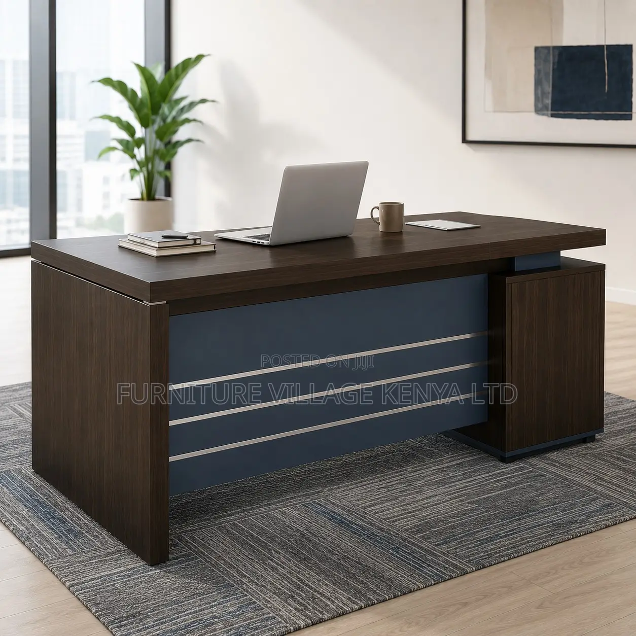 1.8m Imported Wooden Executive Corner Desk
