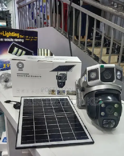 4g Outdoor V380 Solar PTZ Camera Smart Security Monitoring