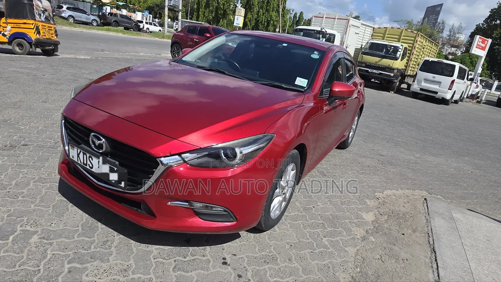 Mazda Axela 2017 Red