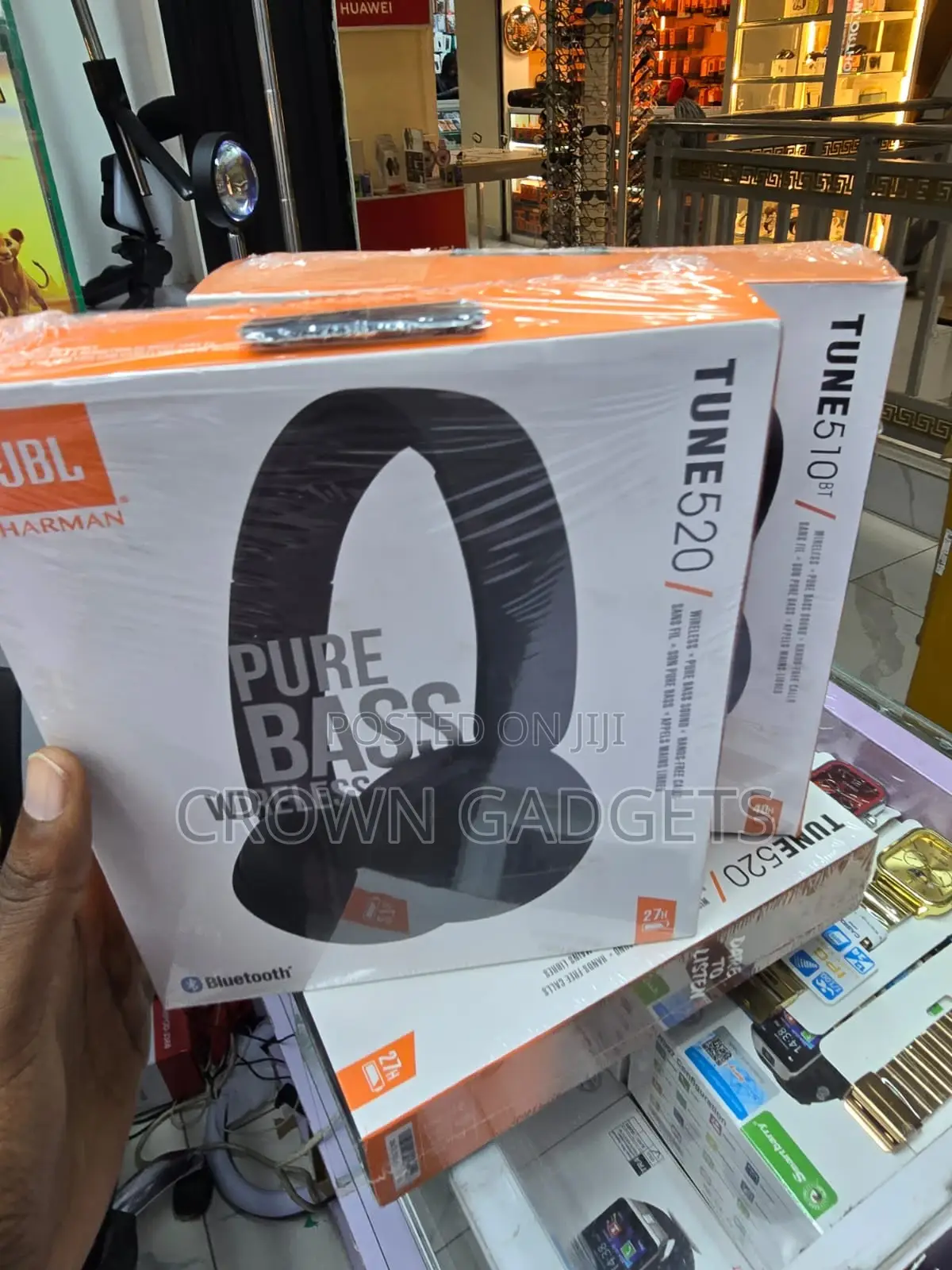 JBL 520bt Bluetooth Headphones Hands-Free Calls Black