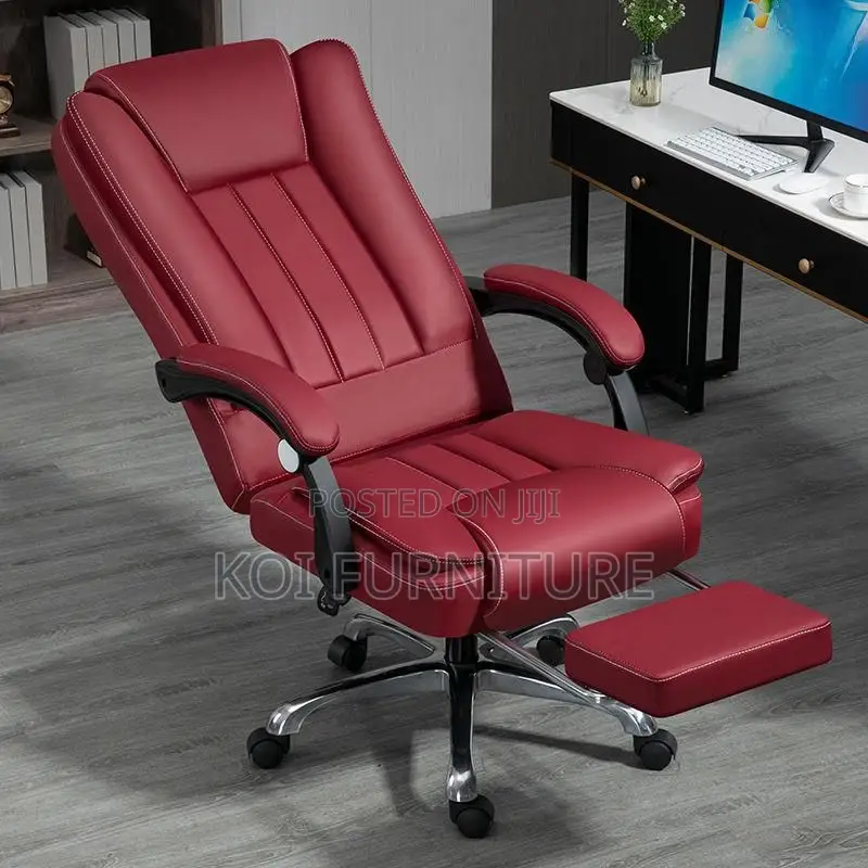 Office Chairs; Leather Ergonomic Style Leather Home Office Chairs