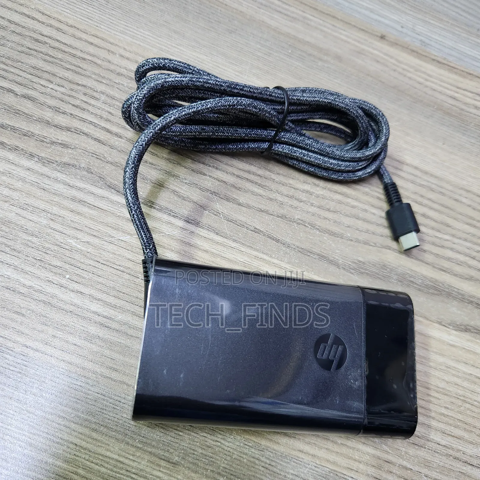 Original Genuine Hp 65w Usb-C Type C Woven Wire Slim Charger