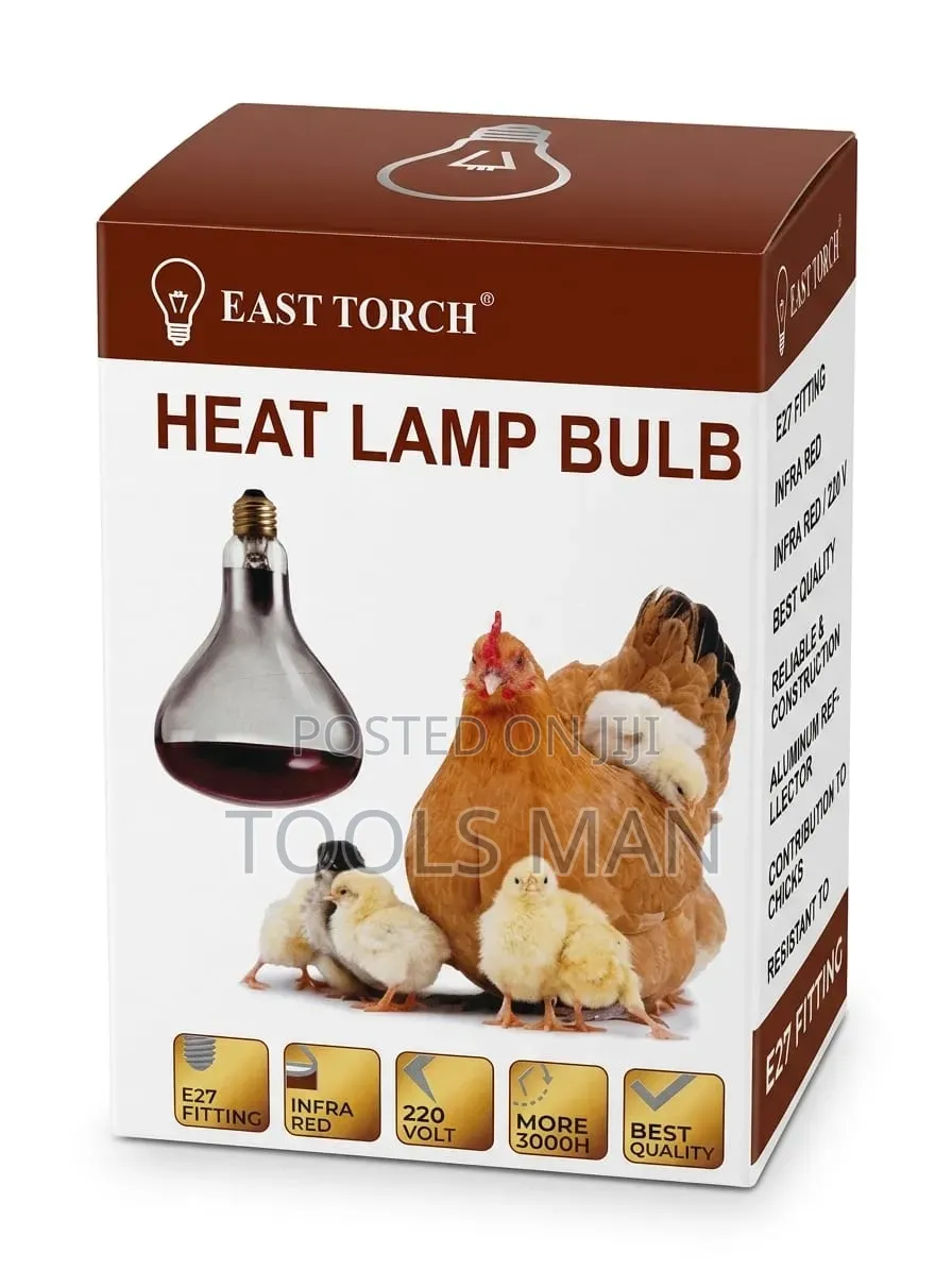 Chiken Bulbs. East Torch Infrared Heat Lamp Bulb E27 220v.