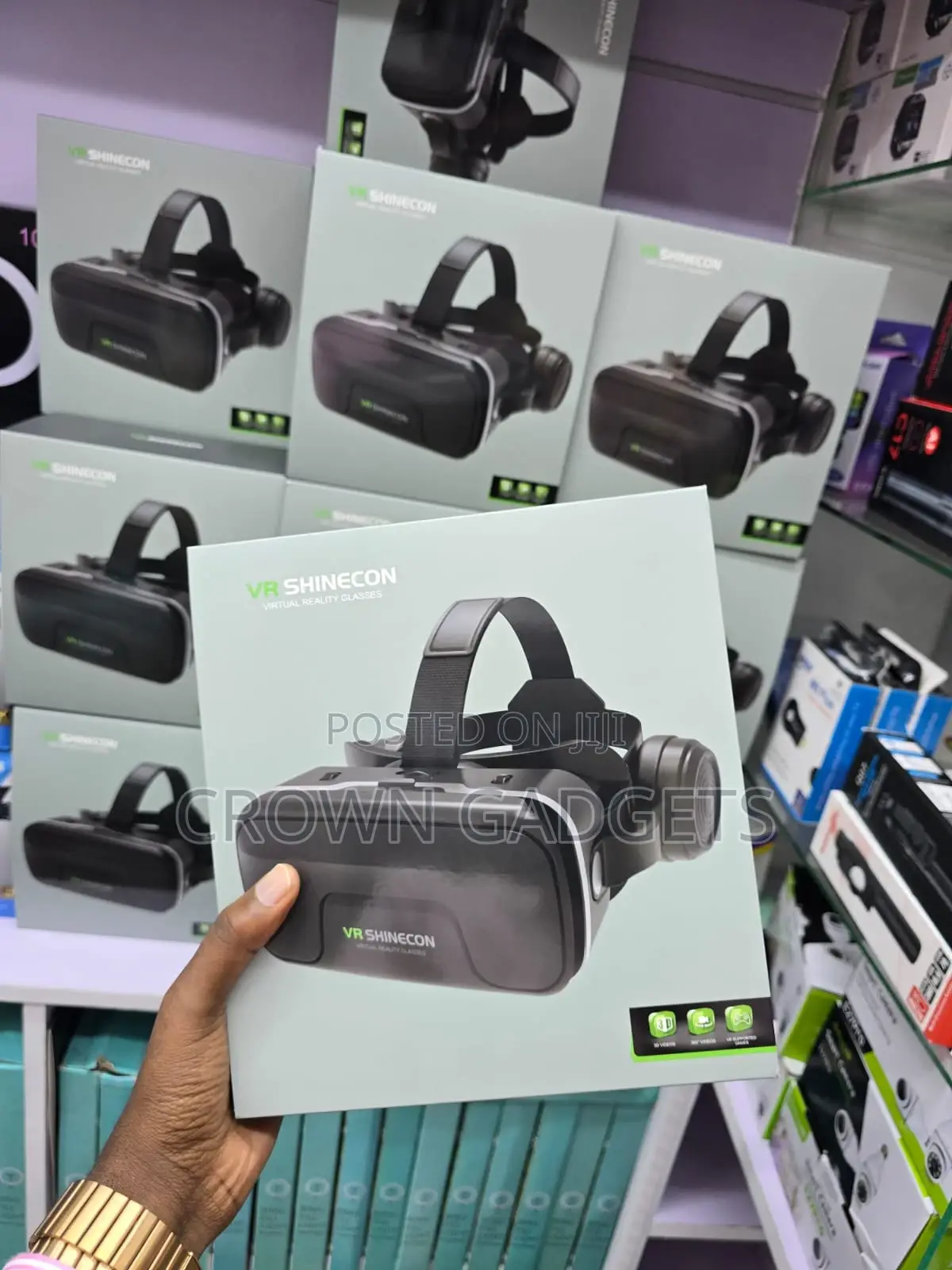 Vr Shinecon 3d Virtual Reality Headset With Head Strap