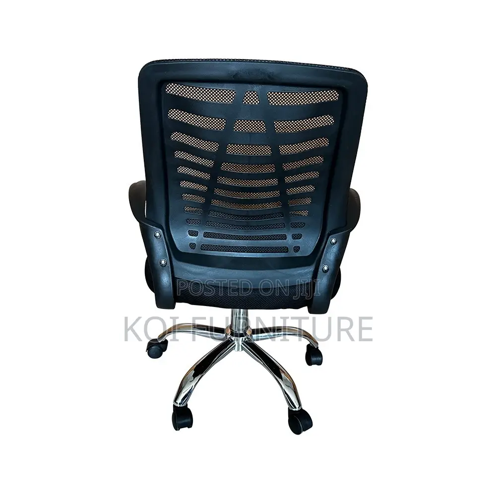 Office Chair : Modern Black Ergonomic Mesh Office Chair