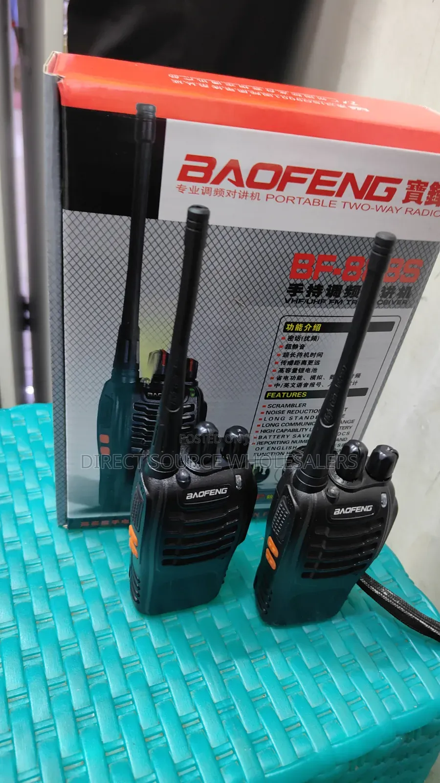 Original Baofeng Bf-888s Security Walkie Talkie Baofeng Bf-888s Portab