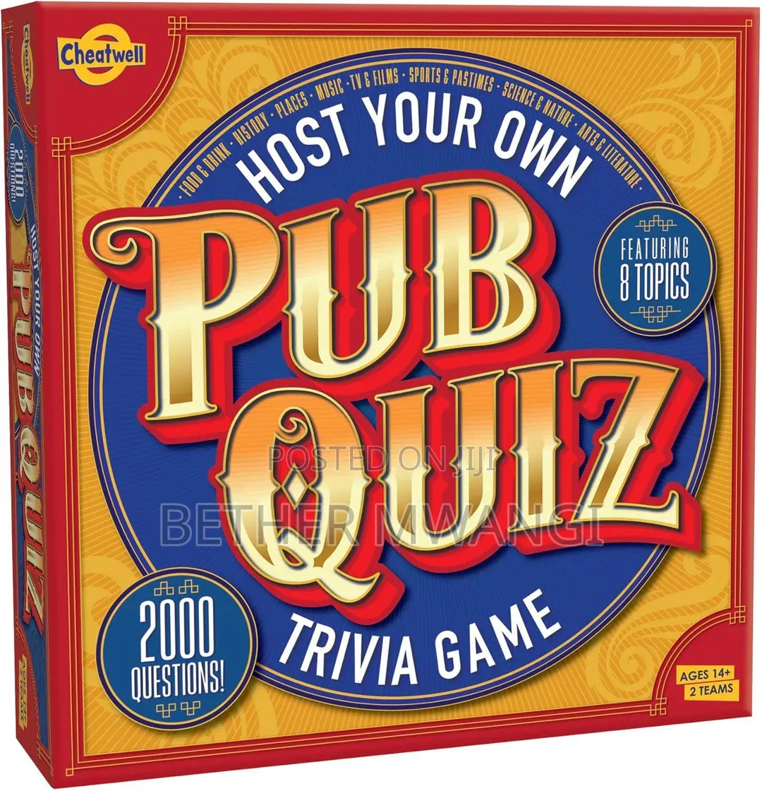 Pop Quiz Card Game in Kenya