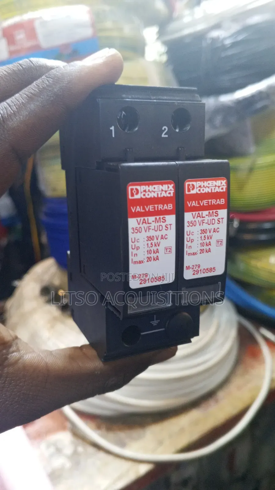 Phoenix Contact Valvetrab Surge Protective Device.