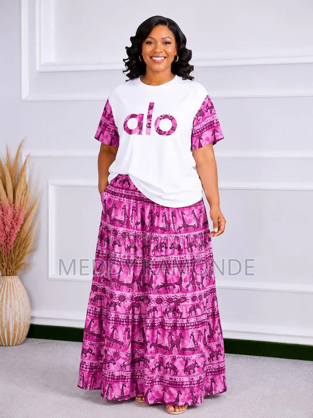 Designer Skirt-Tshirt