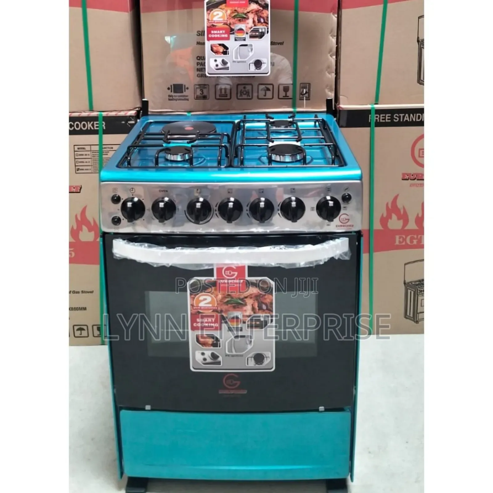 60*65 Eurochef Free Standing Electric Cooker