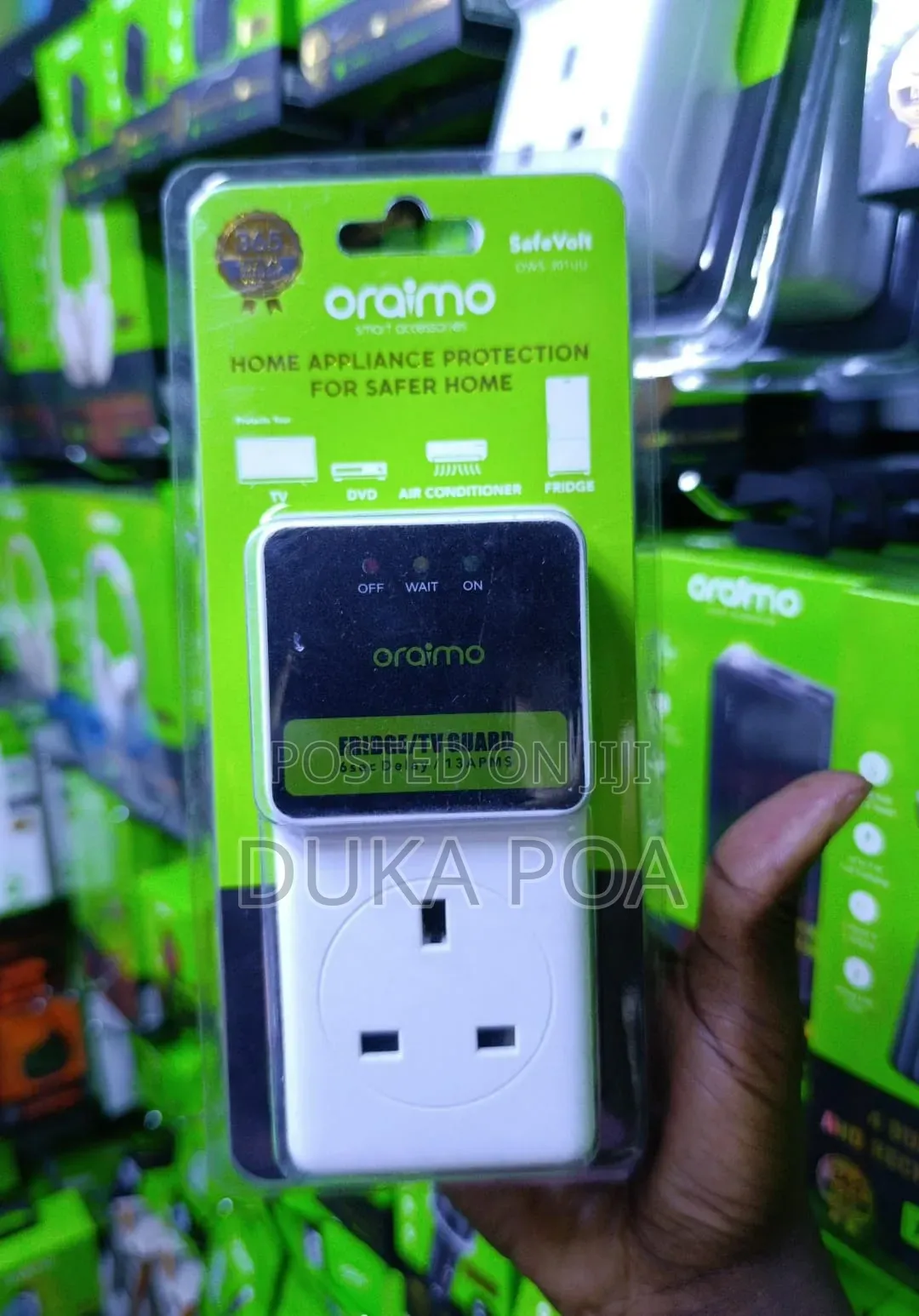 Oraimo Fridge Guard Tv Guard 13amps