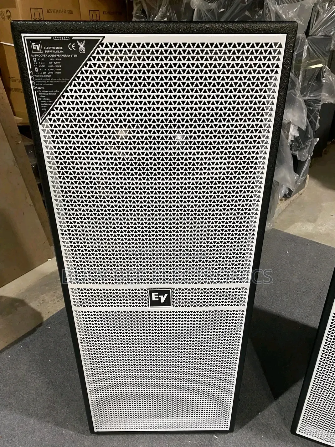 Twin Electro-Voice Ds 115 Microphone