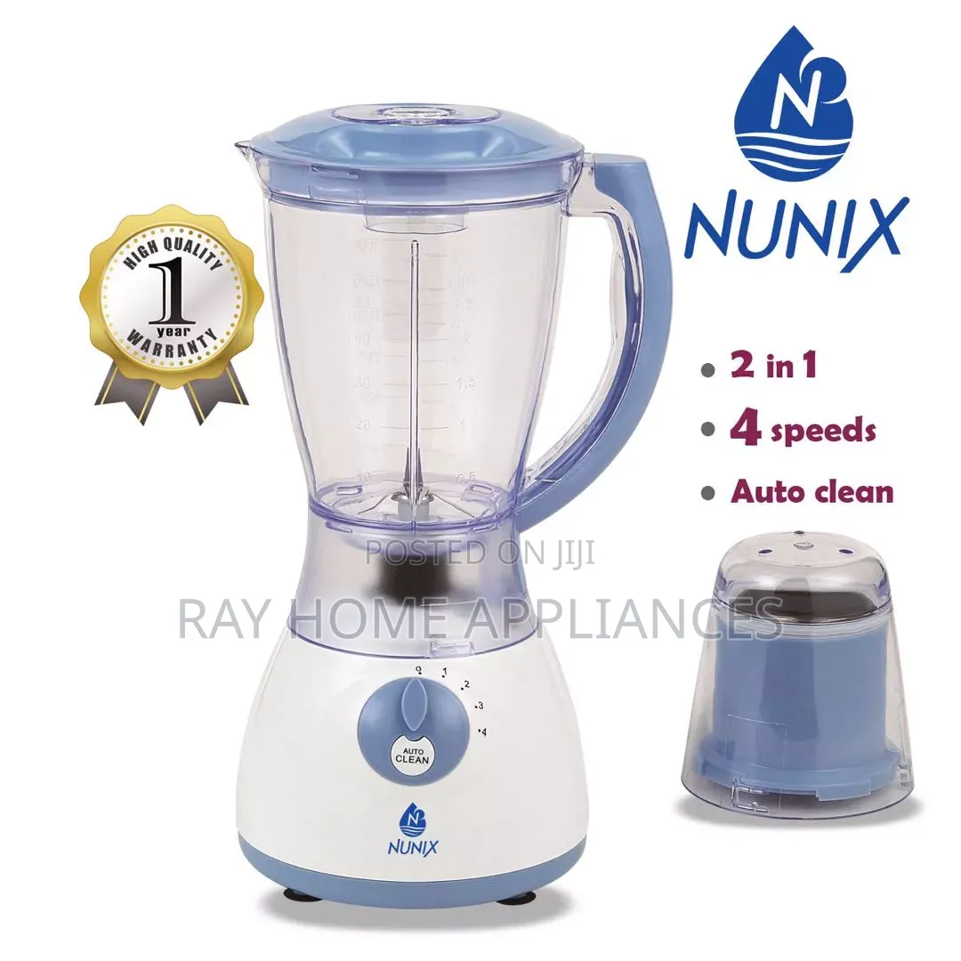 2 in 1 Electric Blender Nunix