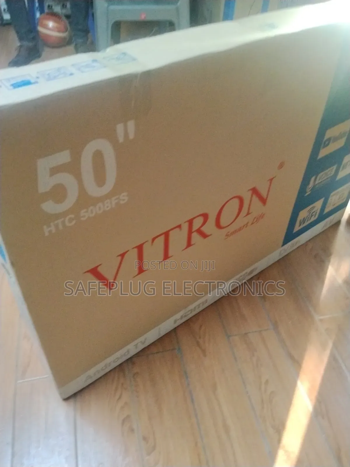 Vitron 50” Frameless Android Tv – Wifi Apps Installed