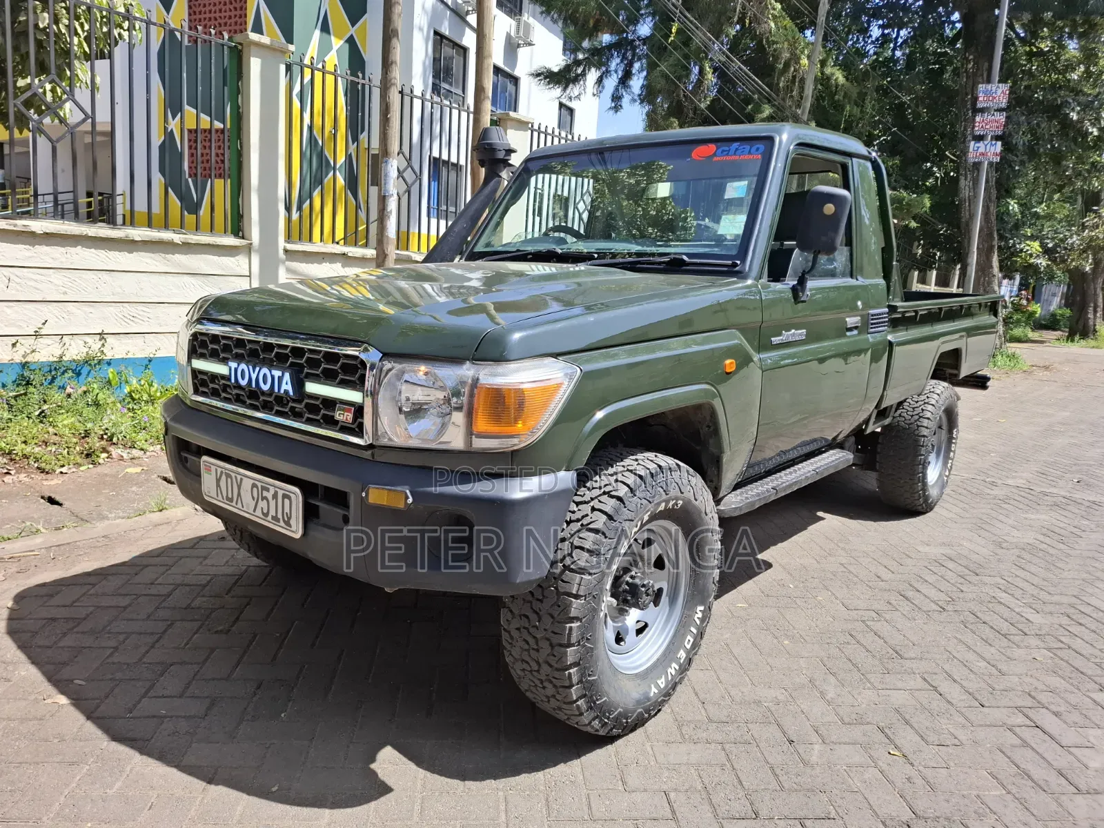Toyota Land Cruiser 2014 Green