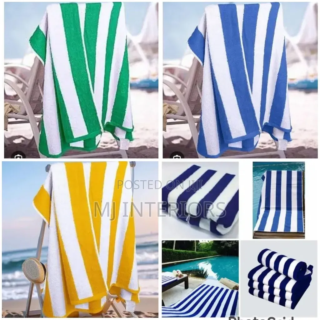 Luxury Spa Striped Towels