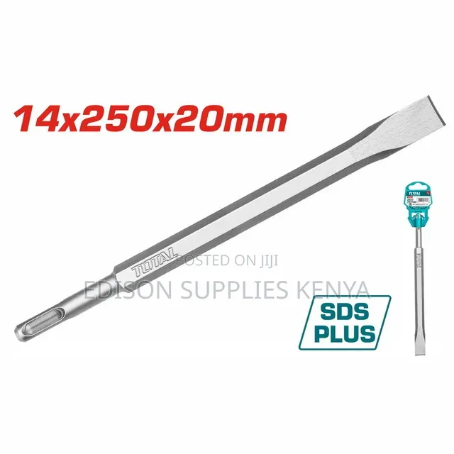 SDS Chisel Bit Rotary Hammer Total SDS Plus Chisel Bit 14*250*20mm