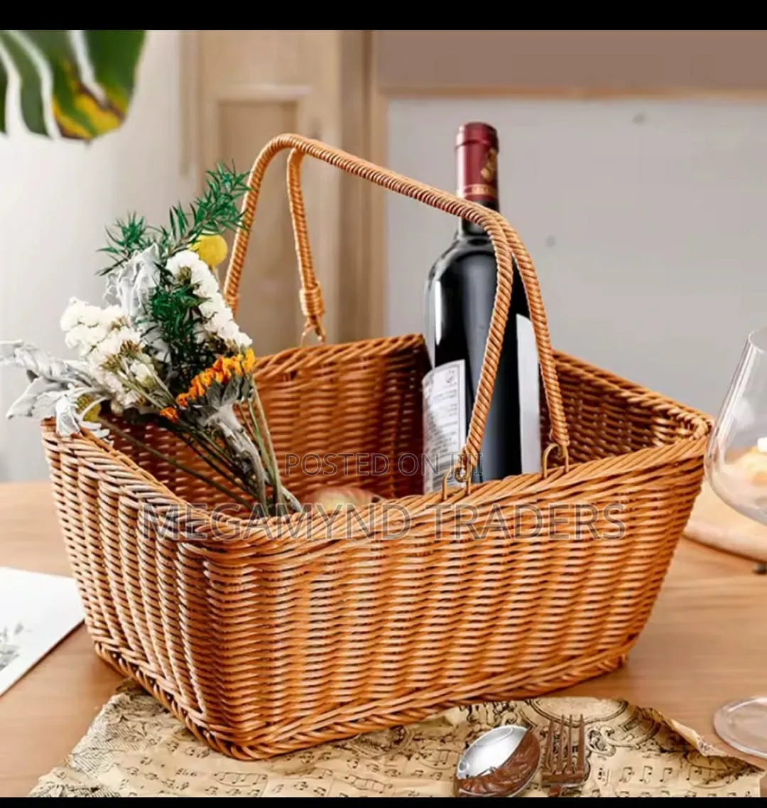 Woven Basket /Crafted Basket