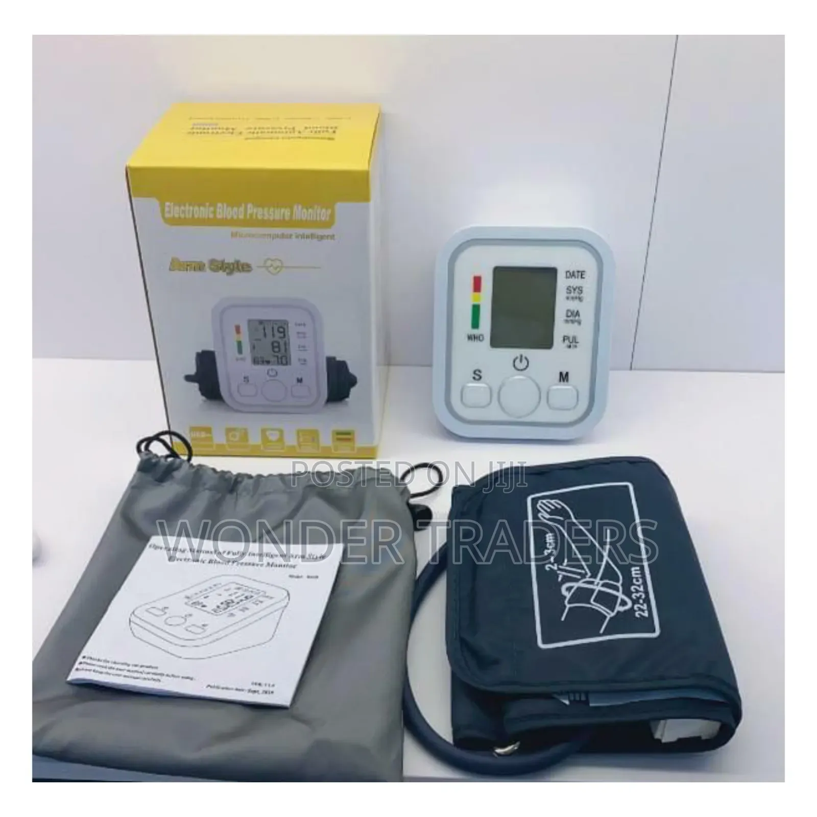 Blood Pressure Monitor Upper Arm Digital Bp Machine